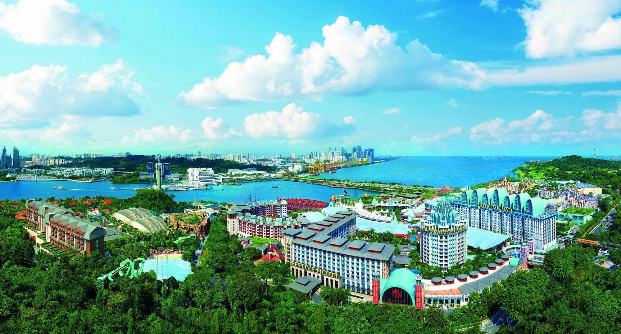 Resorts World Sentosa - Crockfords Tower Singapore Eksteriør bilde